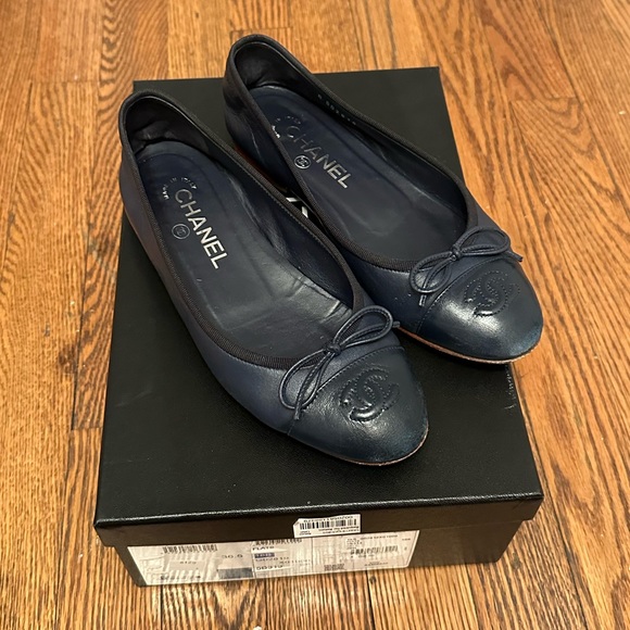 Chanel Ballet Flats 36.5 - Picture 1 of 9